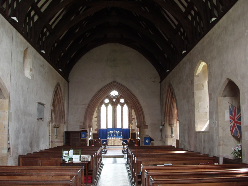 Acton Burnell Church Interior